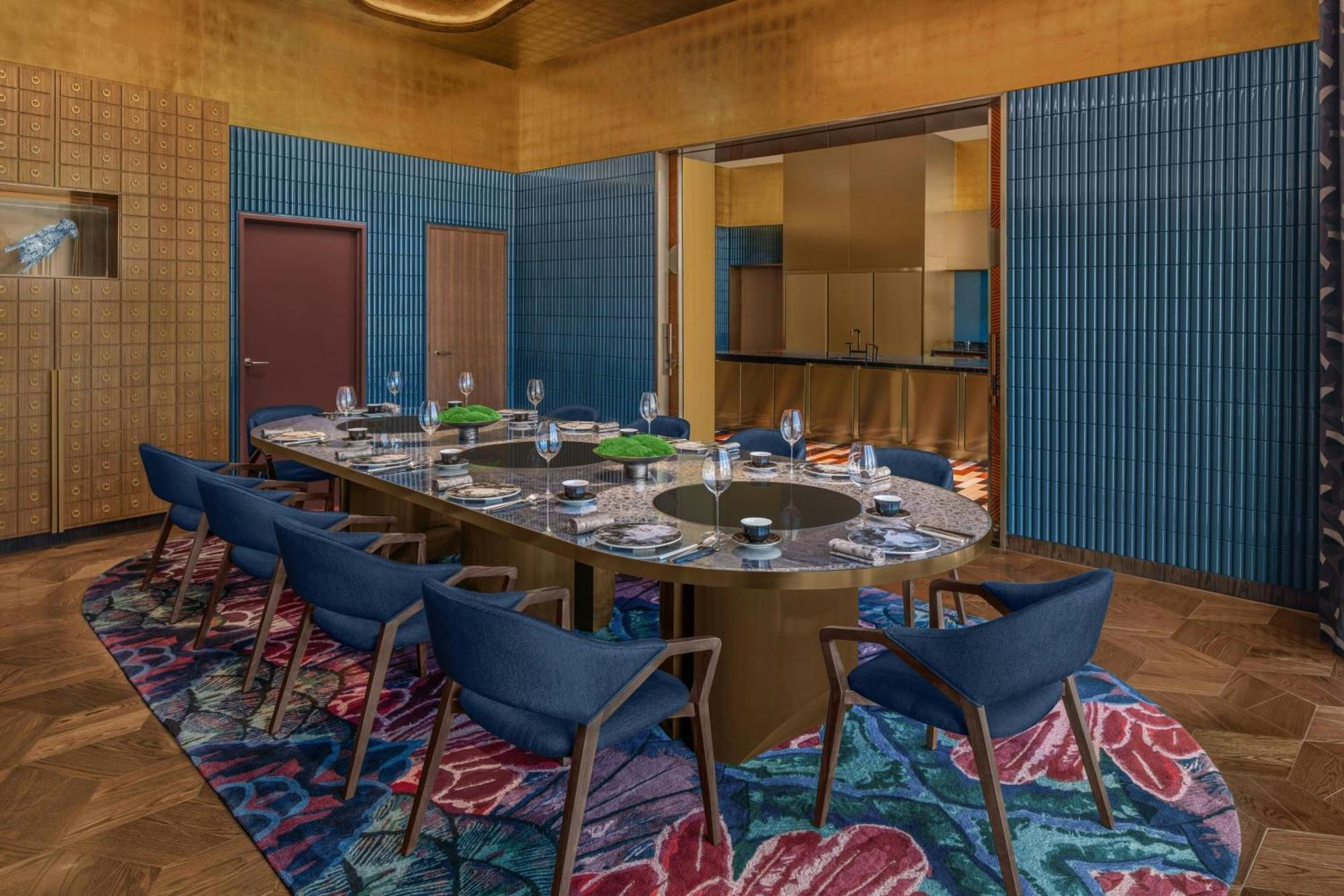 W Macau - Studio City Dış mekan fotoğraf Private dining room at the restaurant